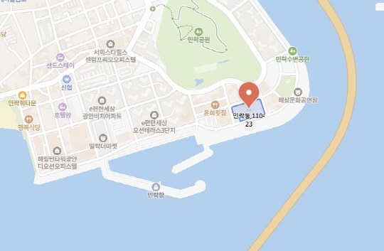 부산시 옛 청구마트 부지 네이버지도 캡처